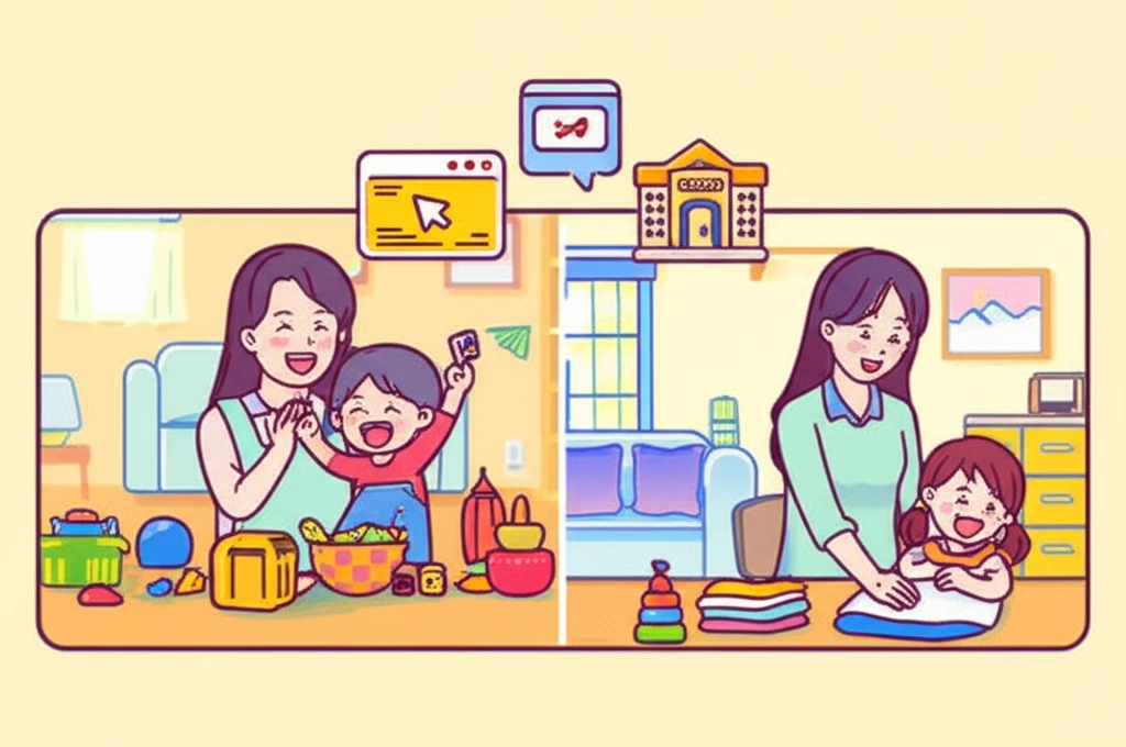 정부 지원 아이돌봄 시간제 이용 자격..