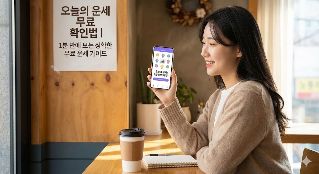 오늘의 운세 무료 확인법