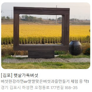 경기투어패스(용인&amp;#44;이천&amp;#44;김포)