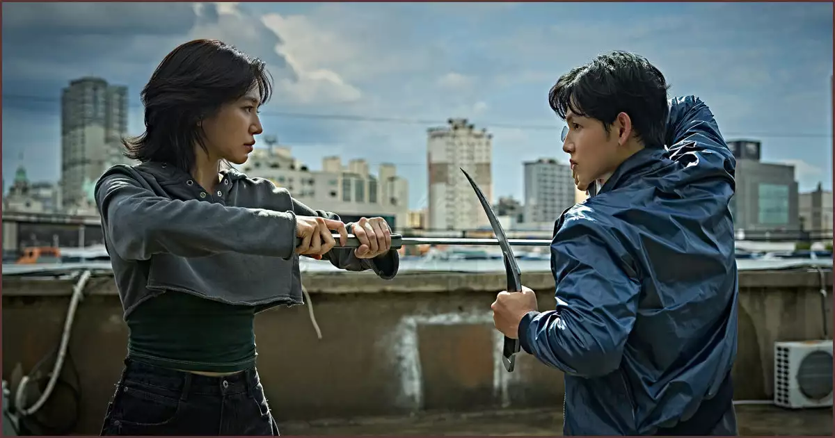 사마귀와 재이의 대결