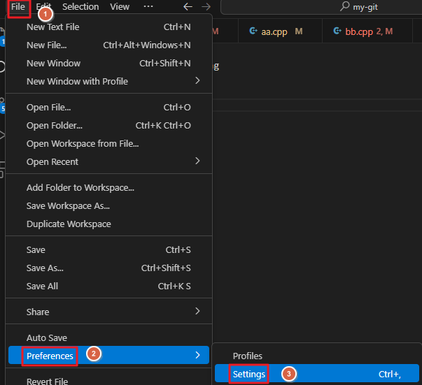 VS Code 전체 검색 설정