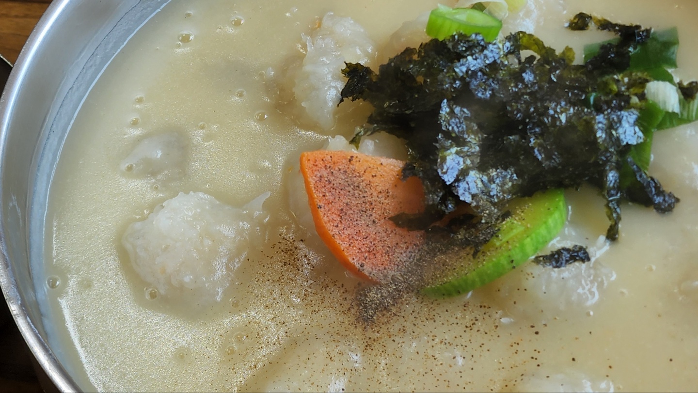 원주 감자옹심이