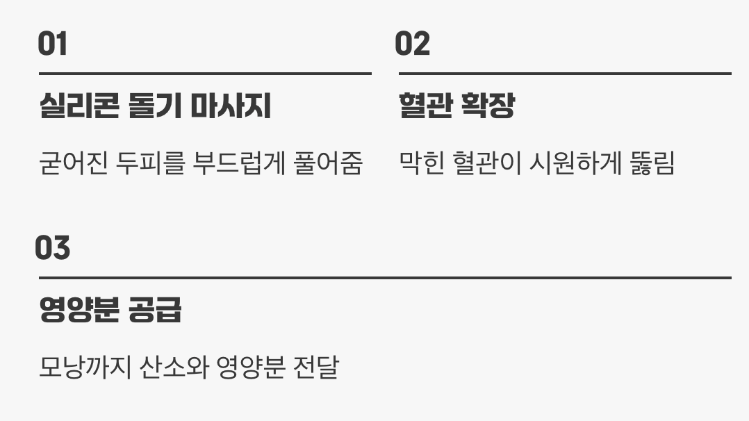 막힌 길을 뚫어주는 혈액순환의 힘
