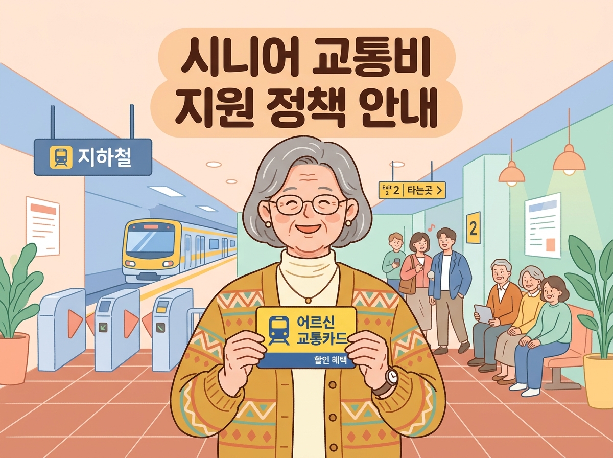시니어 교통비 지원정책 안내