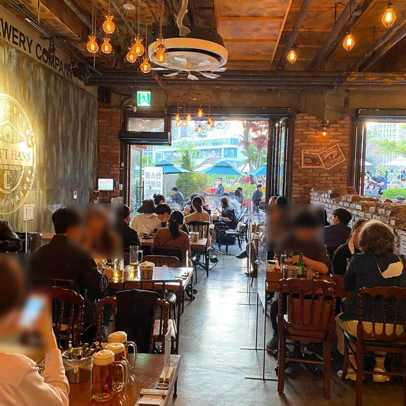 광교 호수공원 맥주집 '크래프트한스'