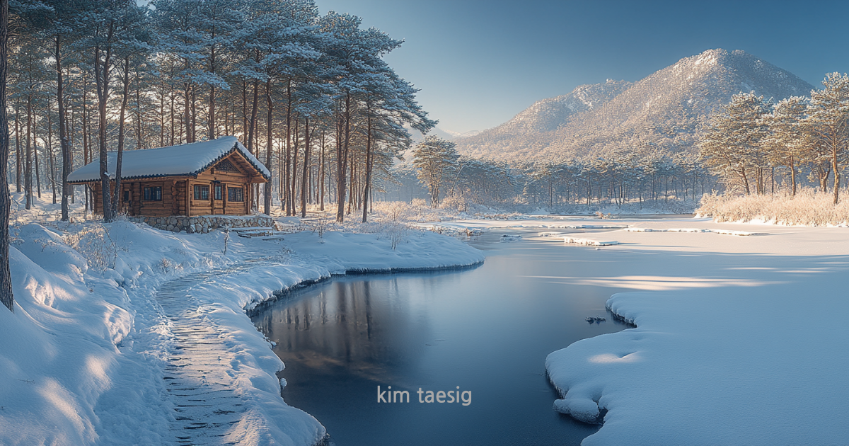 금수산의 사계절