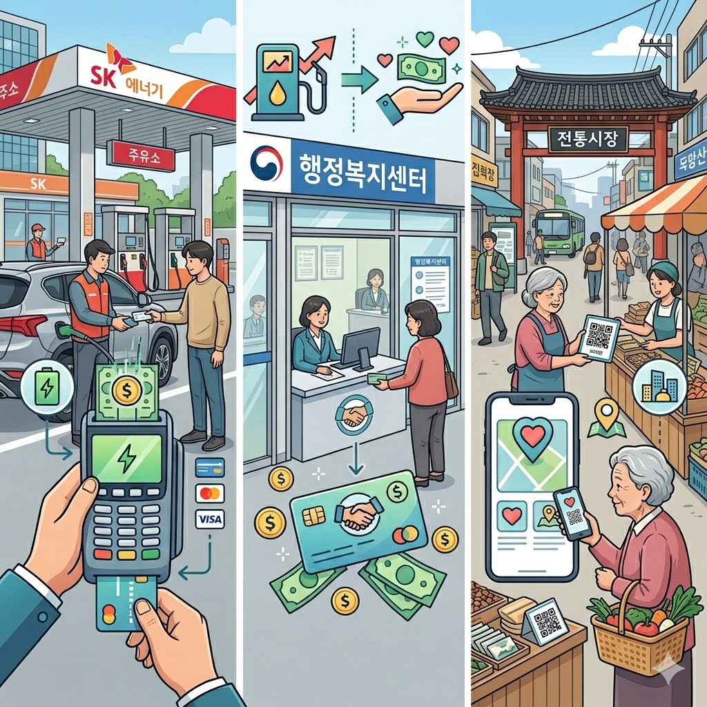 고유가 피해지원금 수령방법