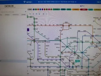 서울 지하철 노선도 크게보기 최신 버전 고화질_25