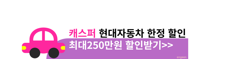 캐스퍼할인