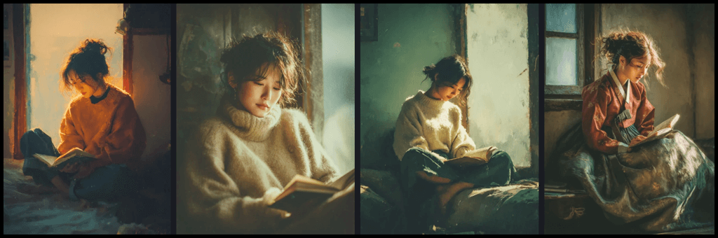 soft lighting을 활용한이미지 예시 Midjourney