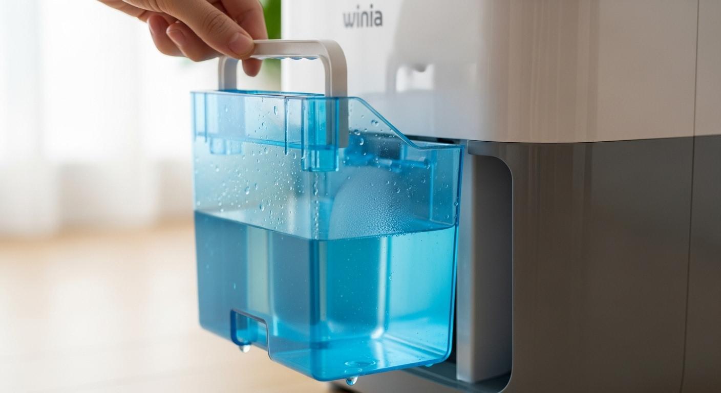위니아 제습기 물통
