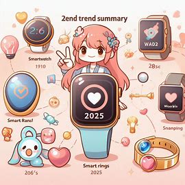 웨어러블 기기 2025 트렌드 총정리 ❘ 스마트워치부터 스마트링까지