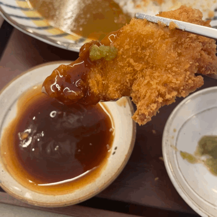 가츠오 대치 - 제주흑돼지 등심가츠카레