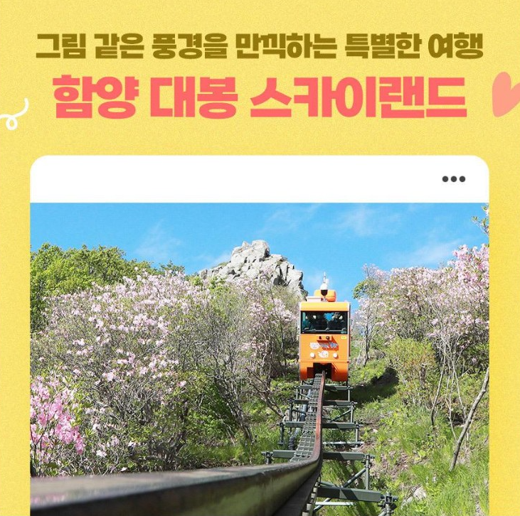 대봉산 모노레일 예약
