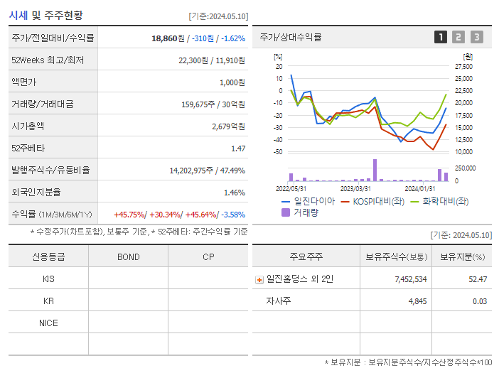일진다이아_기업개요