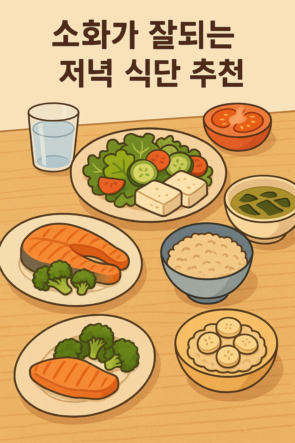 소화가 잘되는 저녁 식단 추천