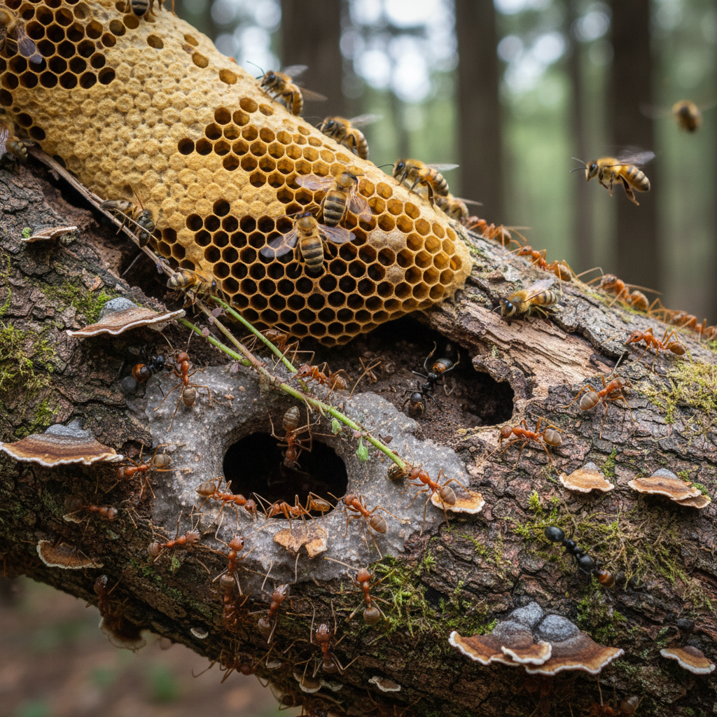 개미와 벌 차이