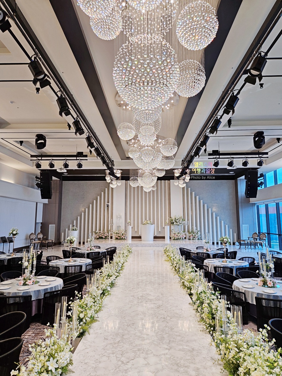 울산 오션뷰 웨딩홀 결혼식장 투어 타니베이 호텔 & 웨딩 예식장 + 뷔페 후기