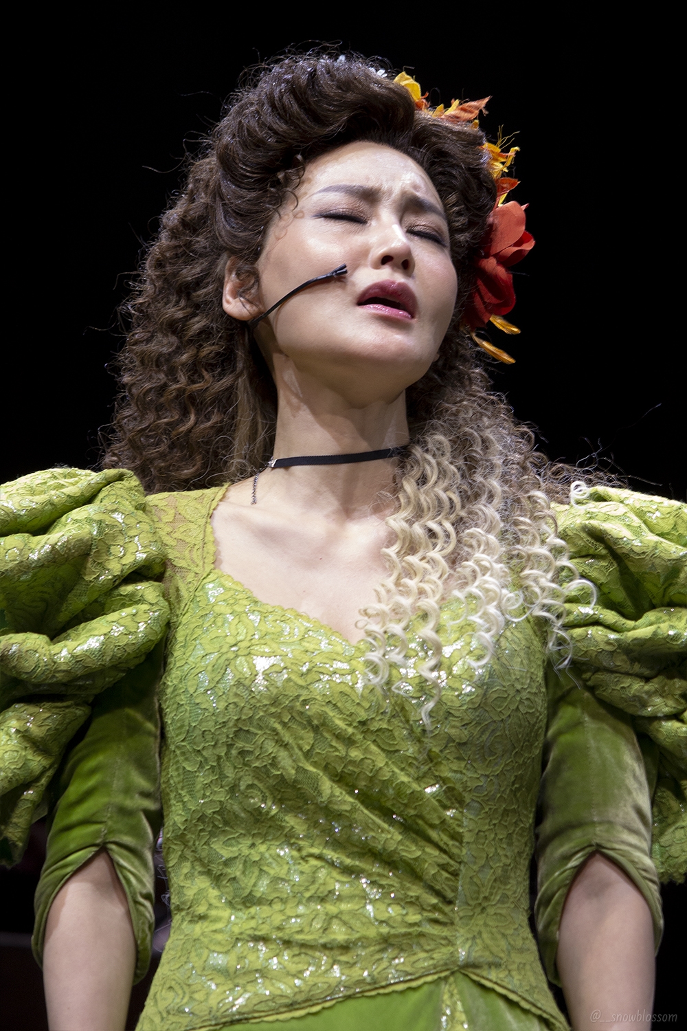 페르세포네 역의 김선영 배우