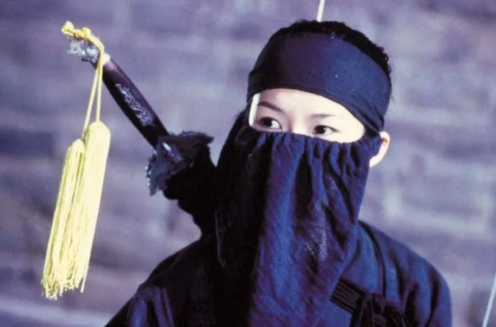 두건으로 얼굴을 가린 자객