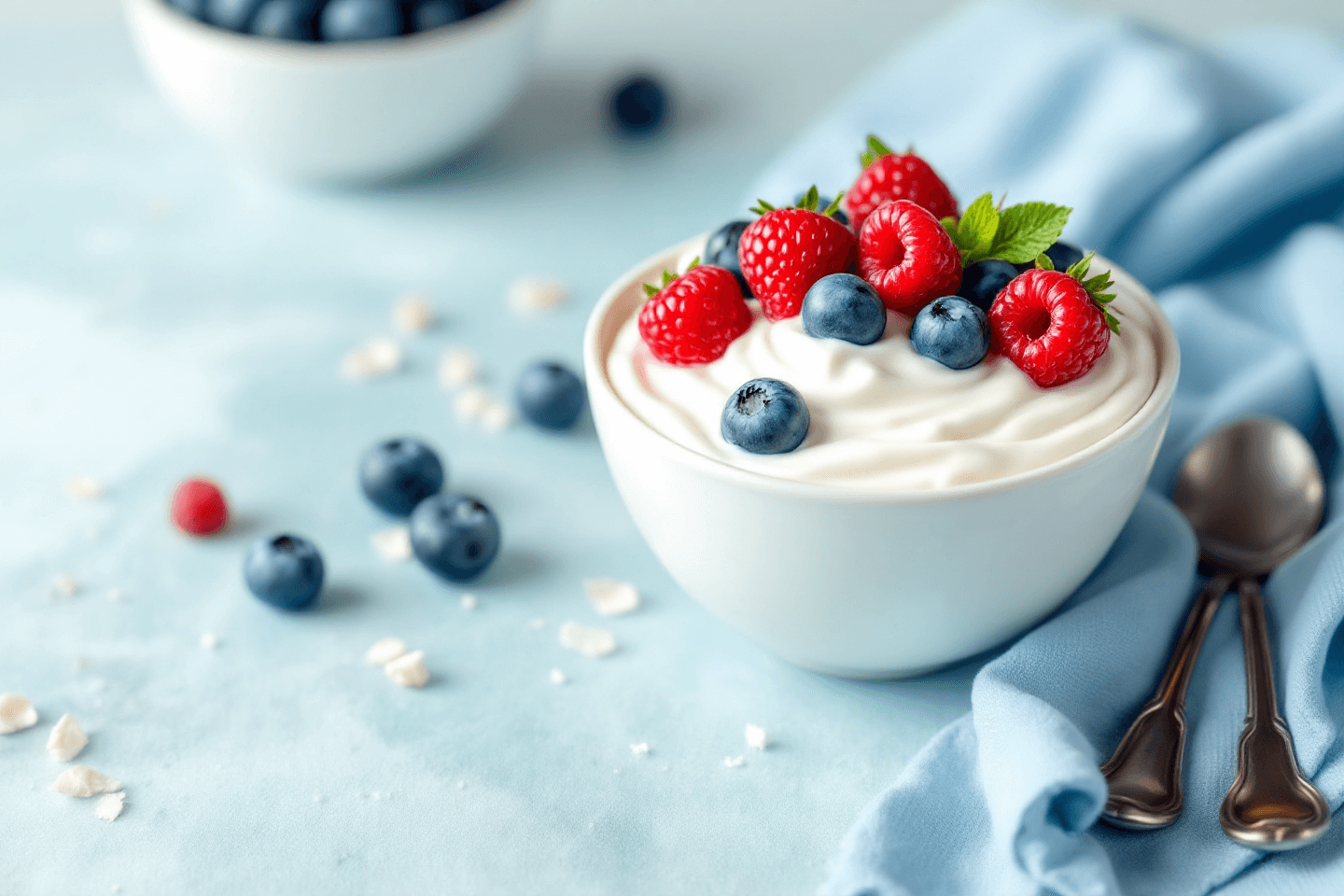 그릭요거트 사진입니다.