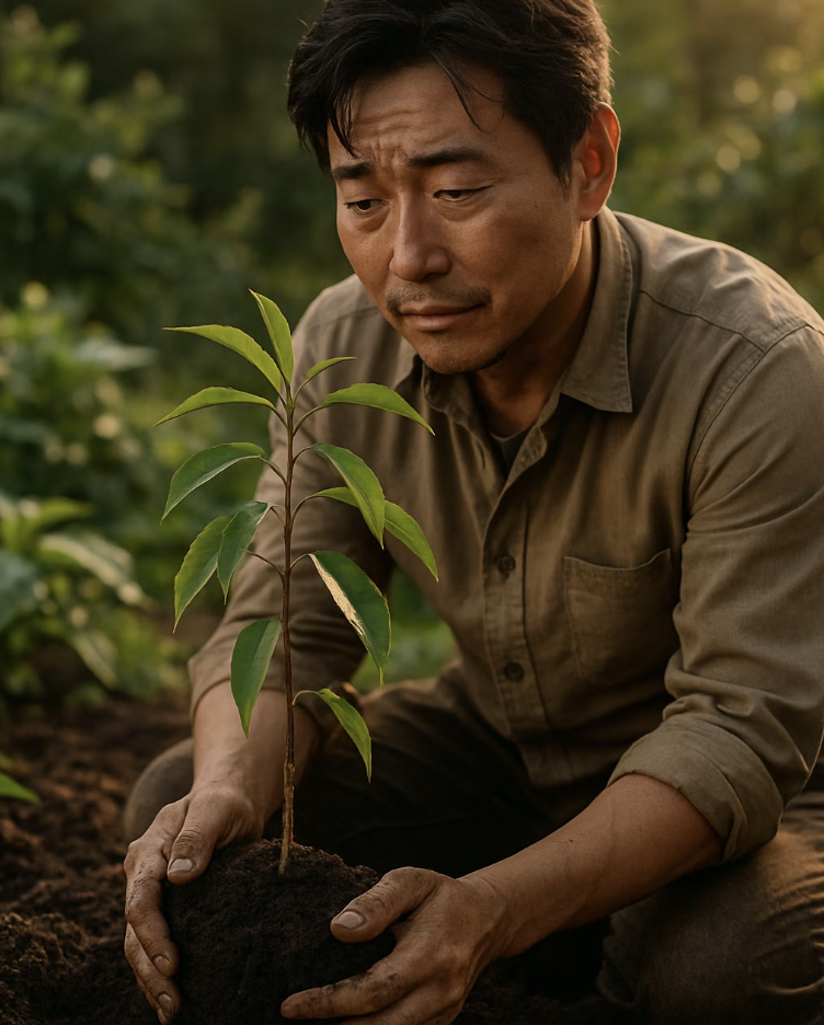 튼튼한 시작&amp;#44; 묘목 심기