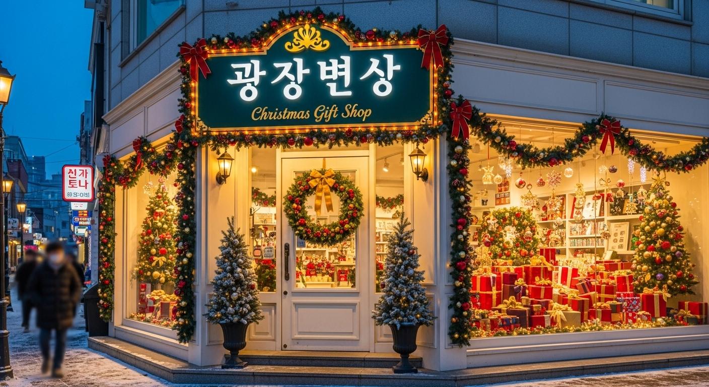 광수방 크리스마스선물전