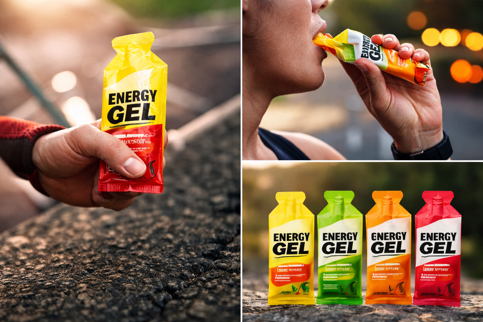 러닝 에너지 젤 (탄수화물 공급, 성분 선택, 섭취 타이밍)