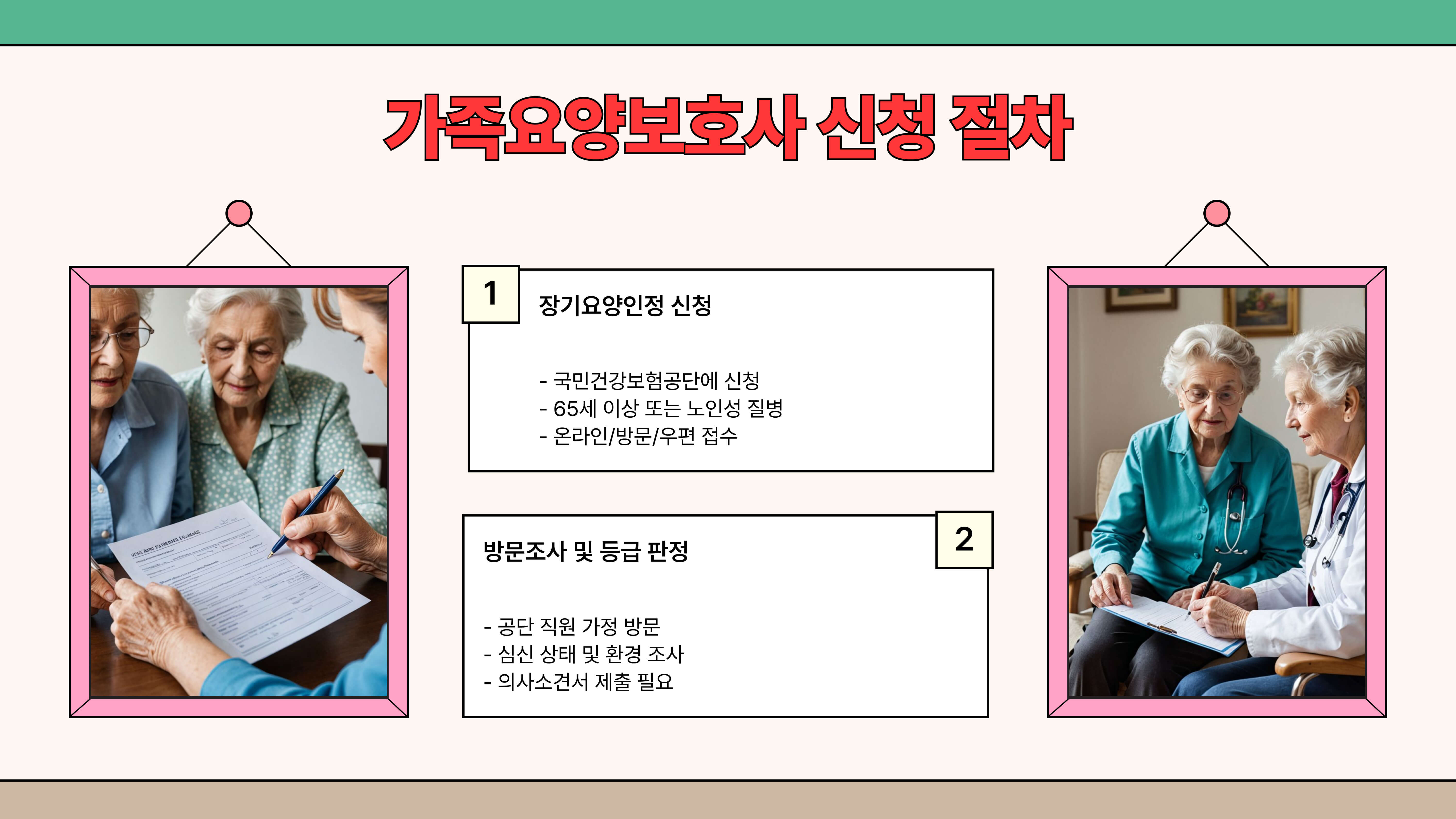 가족요양보호사 기본정보