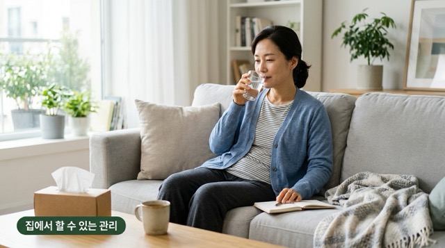 임파선염 집에서 관리하는 법