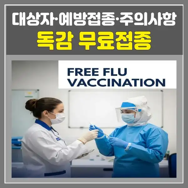 독감 무료접종