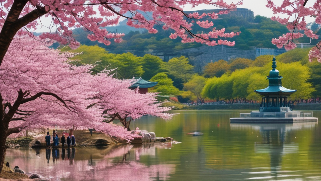 낙성대에 핀 벚꽃