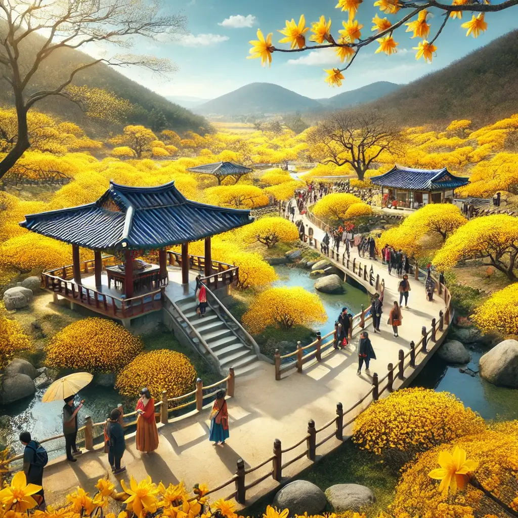 2025 구례 산수유꽃축제 주차 꿀팁! 주차장 위치 &amp; 셔틀버스 총정리
