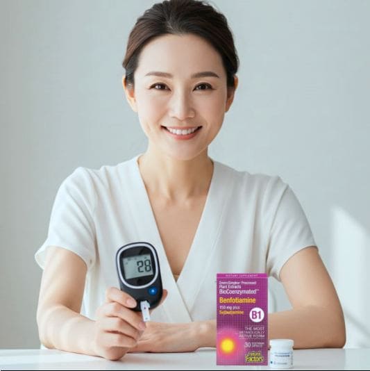 벤포티아민 영양제 효능, 혈당 저하 효과