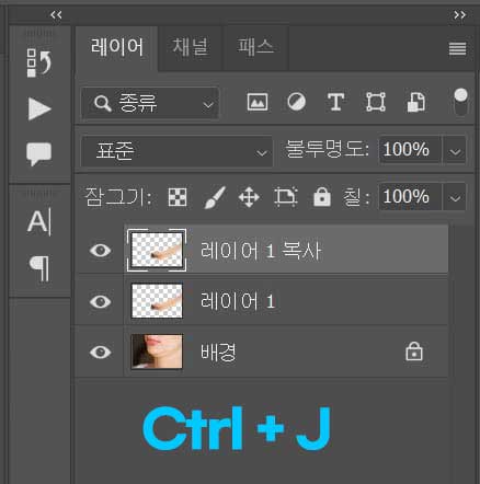 레이어 복사