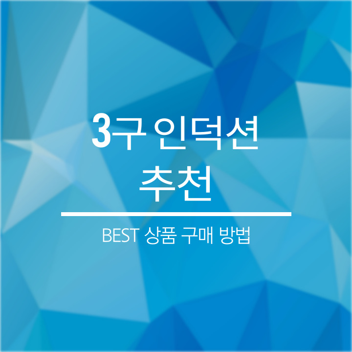 3구 인덕션 추천