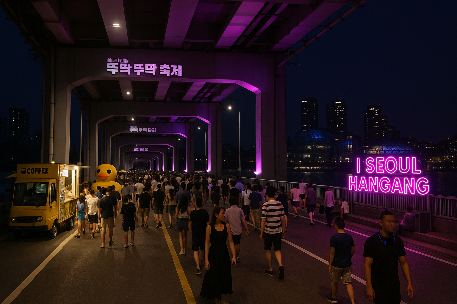 잠수교 야경