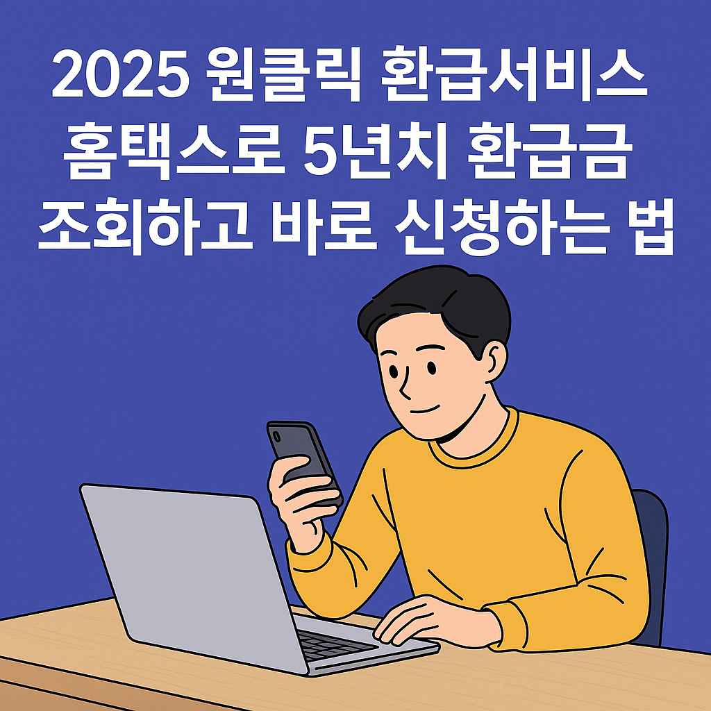 원클릭 환급서비스