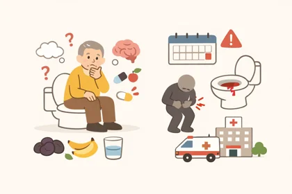 노인에게 나타나는 변비 증상과 헷갈리기 쉬운 신호23