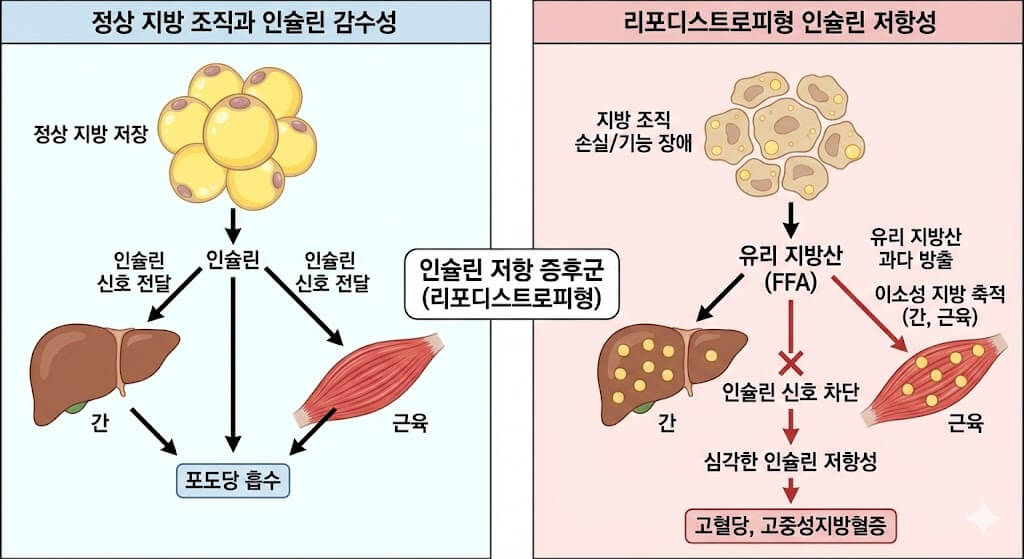 인슐린 저항 증후군(리포디스트로피형)