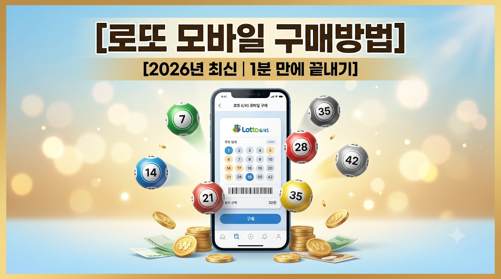 로또 모바일 구매방법