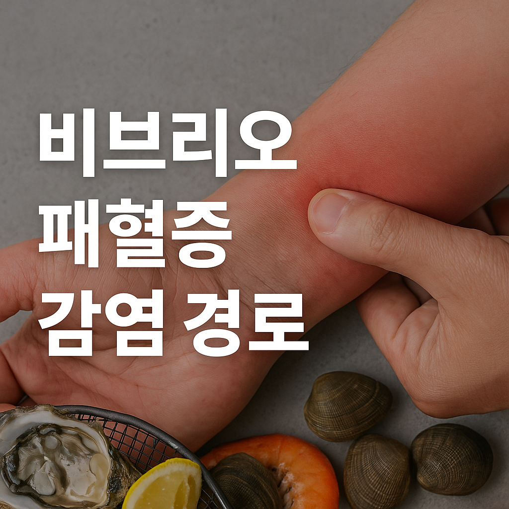 비브리오패혈증 감염 경로