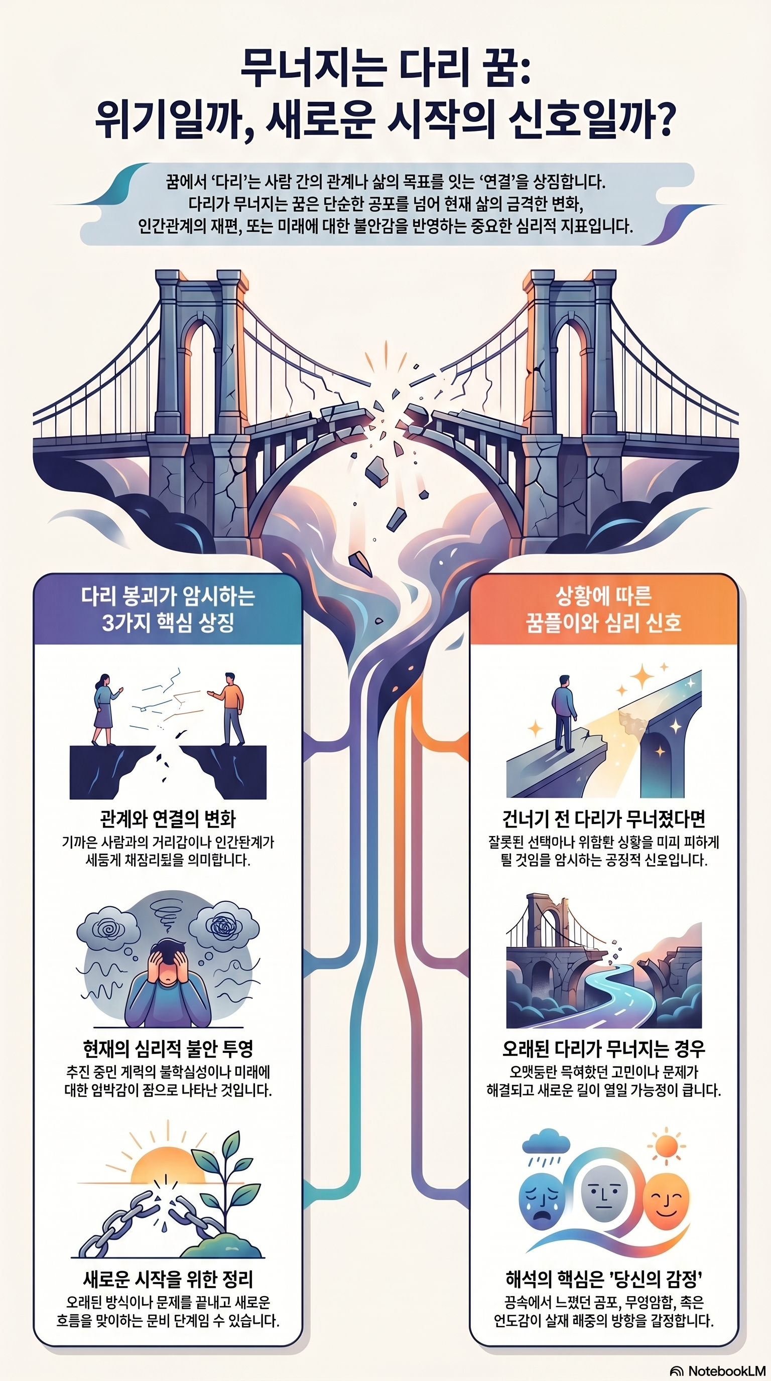 무너지는 다리를 바라보는 꿈
