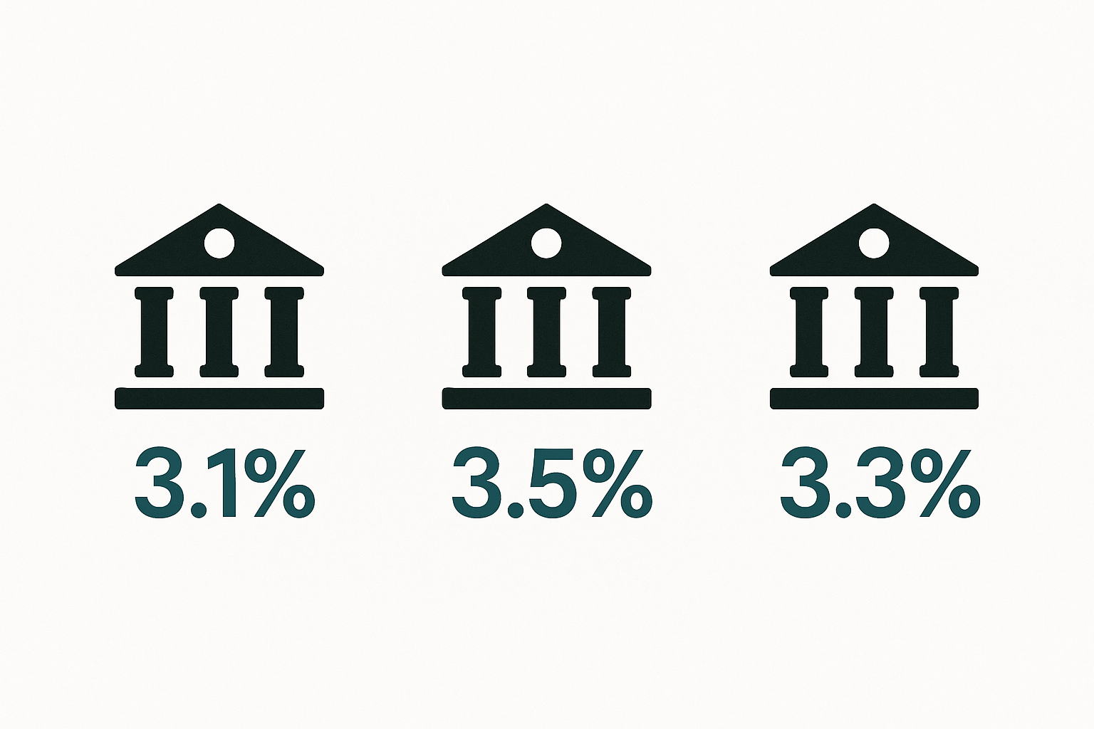 은행별 주택담보대출 금리 비교 분석 (2025년 7월 기준) 🏦