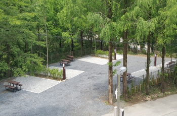 장태산 자연휴양림 캠핑A