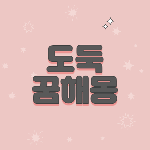 도둑꿈해몽 도둑꿈 도둑이물건훔쳐가는꿈 도둑을본꿈 지갑훔쳐가꿈 신발훔쳐간꿈