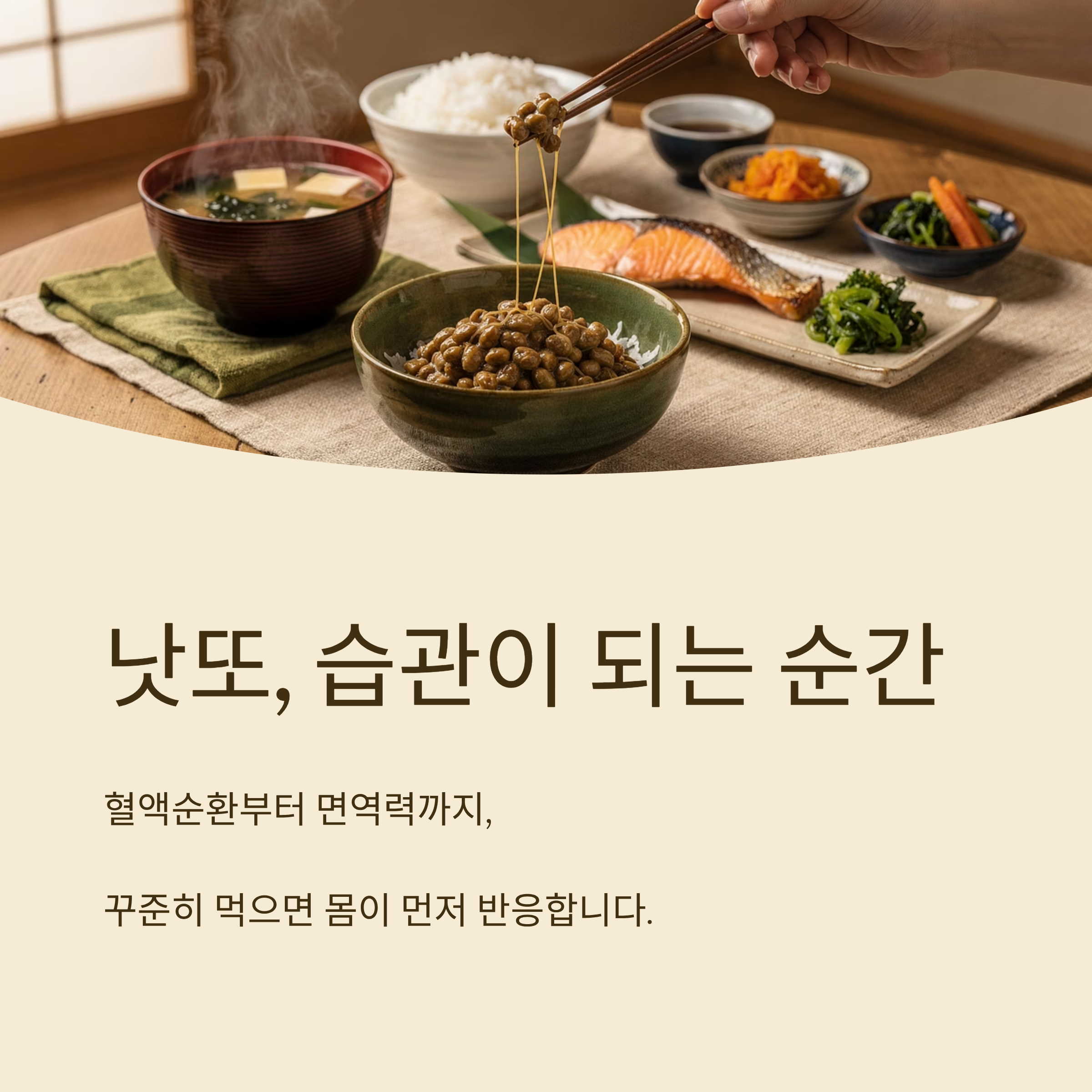 낫또의 효능 매일 섭취해보세요