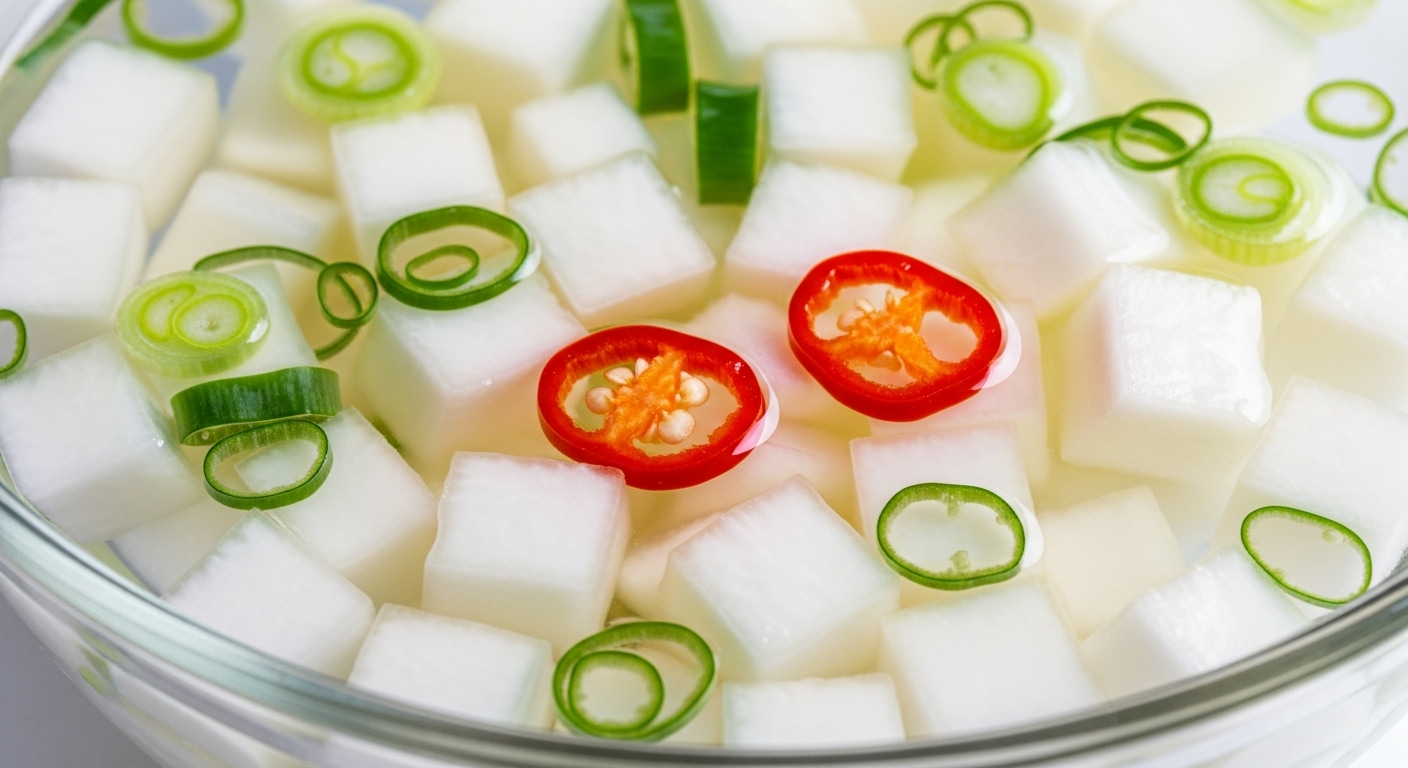동치미 맛있게 담는법