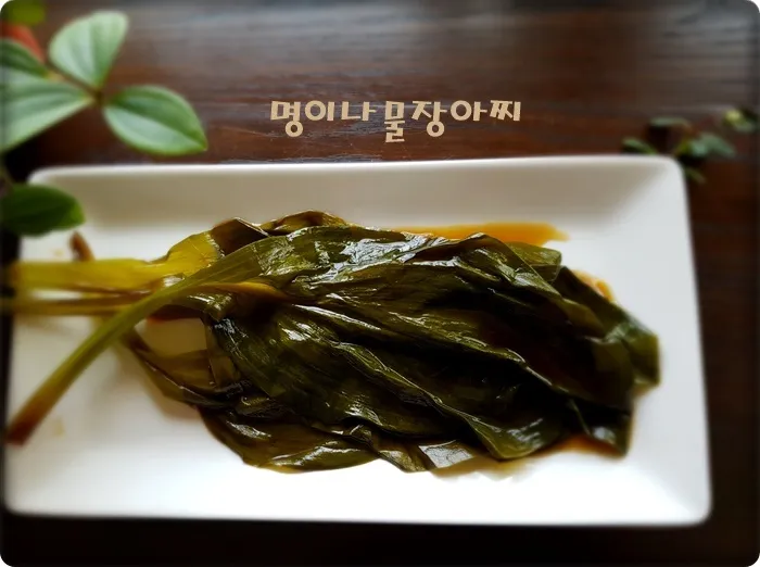 명이나물 재배 서늘한 그늘 물주기 향 유지_1