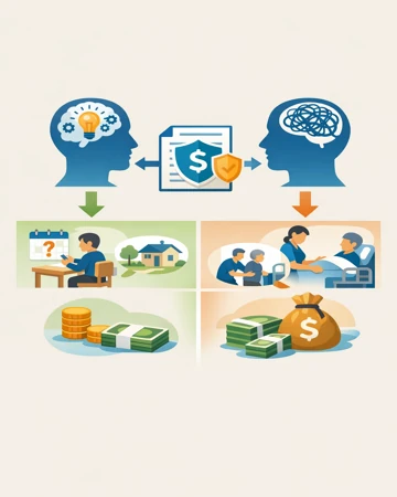 치매보험금 지급기준에서 경증과 중증 판정에 따른 지급 구조12